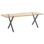 Patas para mesa de comedor en forma de X 2 uds antracita acero by , Table legs - Ref: Foro24-4012922, Price: 61,08 €, Discoun...