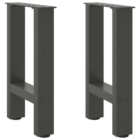 Patas de mesa de centro acero antracita 2 uds 28x(42-43) cm von , Tischbeine - Ref: Foro24-4013274, Preis: 55,21 €, Rabatt: %