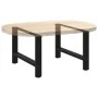Patas de mesa de centro acero negro 2 uds 70x(42-43) cm von , Tischbeine - Ref: Foro24-4013288, Preis: 70,23 €, Rabatt: %