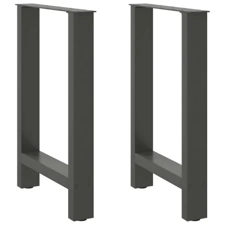 Patas de mesa de centro acero antracita 2 uds 60x(72-73) cm von , Tischbeine - Ref: Foro24-4013306, Preis: 88,84 €, Rabatt: %