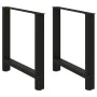 Patas de mesa de centro acero negro 2 uds 80x(72-73) cm de , Patas para mesas - Ref: Foro24-4013312, Precio: 86,70 €, Descuen...