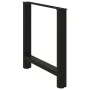 Patas de mesa de centro acero negro 2 uds 80x(72-73) cm de , Patas para mesas - Ref: Foro24-4013312, Precio: 86,70 €, Descuen...