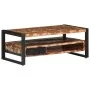 Mesa de centro multicolor 90x50x36 cm madera maciza reciclada by , Coffee table - Ref: Foro24-4013558, Price: 168,09 €, Disco...