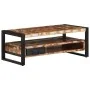 Mesa de centro multicolor 90x50x36 cm madera maciza reciclada by , Coffee table - Ref: Foro24-4013558, Price: 168,09 €, Disco...