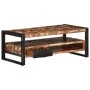 Mesa de centro multicolor 90x50x36 cm madera maciza reciclada by , Coffee table - Ref: Foro24-4013558, Price: 168,09 €, Disco...