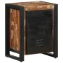 Mesitas de noche 2 uds multicolor madera maciza rugosa mango de , Mesitas de noche - Ref: Foro24-4013566, Precio: 219,65 €, D...