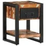 Mesitas de noche 2 uds multicolor madera maciza rugosa mango by , Nightstands - Ref: Foro24-4013570, Price: 189,84 €, Discoun...