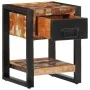 Mesitas de noche 2 uds multicolor madera maciza rugosa mango by , Nightstands - Ref: Foro24-4013570, Price: 189,84 €, Discoun...