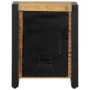 Mesitas de noche 2 piezas madera maciza rugosa mango de , Mesitas de noche - Ref: Foro24-4013564, Precio: 219,39 €, Descuento: %