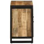 Mesitas de noche 2 piezas madera maciza rugosa mango de , Mesitas de noche - Ref: Foro24-4013564, Precio: 219,39 €, Descuento: %