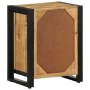 Mesitas de noche 2 piezas madera maciza rugosa mango de , Mesitas de noche - Ref: Foro24-4013564, Precio: 219,39 €, Descuento: %