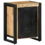 Mesitas de noche 2 piezas madera maciza rugosa mango de , Mesitas de noche - Ref: Foro24-4013564, Precio: 219,39 €, Descuento: %