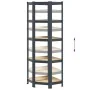 Estantería de esquina 5 niveles madera y acero gris antracita von , Industrieregale - Ref: Foro24-4016946, Preis: 51,90 €, Ra...