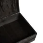 Caja de madera con tapa madera maciza de pino negra 40x30x13 cm by , Storage baskets - Ref: Foro24-4017395, Price: 38,01 €, D...