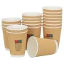 Tazas de café de papel 500 uds 12oz 300ml marrón von , Einwegbecher - Ref: Foro24-4102800, Preis: 77,27 €, Rabatt: %