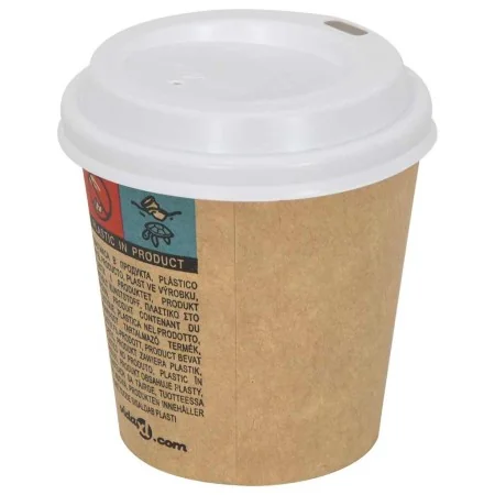 Tapas de cartón para vasos de café Ø60 mm 4oz 1000 uds de , Vasos desechables - Ref: Foro24-4102802, Precio: 31,73 €, Descuen...