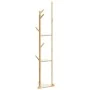 Perchero con ganchos y estantes 39x33x166 cm bambú by , Dresser Organizers and Bar Hangers - Ref: Foro24-4008917, Price: 48,8...