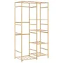 Perchero con estantes bambú 100x50x184,5 cm by , Dresser Organizers and Bar Hangers - Ref: Foro24-4008920, Price: 113,06 €, D...