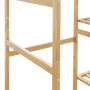 Perchero con estantes bambú 100x50x184,5 cm by , Dresser Organizers and Bar Hangers - Ref: Foro24-4008920, Price: 113,06 €, D...