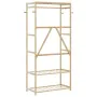 Perchero con estantes bambú 80x40x175 cm by , Dresser Organizers and Bar Hangers - Ref: Foro24-4008922, Price: 74,64 €, Disco...