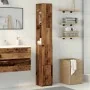 Armario de baño madera contrachapada madera vieja 25x25x170 cm by , Bathroom furniture - Ref: Foro24-856652, Price: 74,50 €, ...