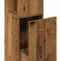 Armario de baño madera contrachapada madera vieja 25x25x170 cm by , Bathroom furniture - Ref: Foro24-856652, Price: 74,50 €, ...