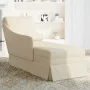 Chaise longue respaldo reposabrazos derecho terciopelo lino de , Divanes - Ref: Foro24-4009790, Precio: 129,14 €, Descuento: %