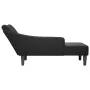 Chaise longue con reposabrazos derecho tela negra by , Daybeds - Ref: Foro24-4009802, Price: 114,26 €, Discount: %
