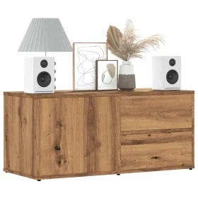 Mueble de TV madera de ingeniería roble artisan 80x34x35,5 cm de , Muebles TV - Ref: Foro24-856011, Precio: 73,28 €, Descuent...