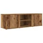 Mueble de TV madera contrachapada envejecida 120x34x37 cm von , TV-Möbel - Ref: Foro24-855974, Preis: 82,50 €, Rabatt: %