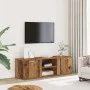 Mueble de TV madera contrachapada envejecida 120x34x37 cm von , TV-Möbel - Ref: Foro24-855974, Preis: 82,50 €, Rabatt: %