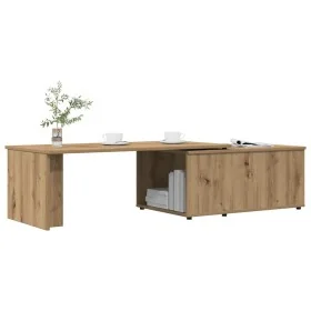 Mesa de centro madera de ingeniería roble artisan 150x50x35 cm von , Couchtisch - Ref: Foro24-855981, Preis: 79,73 €, Rabatt: %
