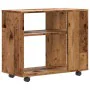 Mesa auxiliar de madera contrachapada envejecida 70x35x55 cm by , Side tables - Ref: Foro24-856026, Price: 48,05 €, Discount: %