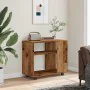 Mesa auxiliar de madera contrachapada envejecida 70x35x55 cm by , Side tables - Ref: Foro24-856026, Price: 48,05 €, Discount: %