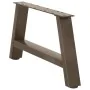 Patas de mesa de centro forma A 2uds acero 70x(30-31) cm by , Table legs - Ref: Foro24-4012827, Price: 66,32 €, Discount: %