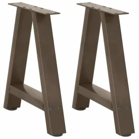 Patas de mesa de centro forma A 2uds acero 38x(42-43) cm von , Tischbeine - Ref: Foro24-4012831, Preis: 58,60 €, Rabatt: %