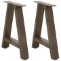 Patas de mesa de centro forma A 2uds acero 38x(42-43) cm von , Tischbeine - Ref: Foro24-4012831, Preis: 58,60 €, Rabatt: %