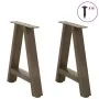 Patas de mesa de centro forma A 2uds acero 38x(42-43) cm von , Tischbeine - Ref: Foro24-4012831, Preis: 58,60 €, Rabatt: %
