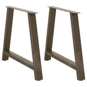 Patas de mesa de centro forma A 2uds acero 100x(72-73) cm by , Table legs - Ref: Foro24-4012867, Price: 105,57 €, Discount: %