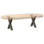 Patas de mesa centro forma X 2uds acero natural 30x(30-31) cm by , Table legs - Ref: Foro24-4012871, Price: 42,79 €, Discount: %