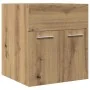 Mueble de lavabo de baño madera roble artisan 41x38,5x46 cm by , Bathroom furniture - Ref: Foro24-856206, Price: 42,94 €, Dis...