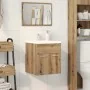 Mueble de lavabo de baño madera roble artisan 41x38,5x46 cm by , Bathroom furniture - Ref: Foro24-856206, Price: 42,94 €, Dis...