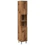 Armario de baño madera contrachapada envejecida 30x30x179 cm by , Bathroom furniture - Ref: Foro24-856140, Price: 91,40 €, Di...