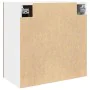 Armario de pared para cocina con puerta cristal roble artesanal by , Kitchen cabinets - Ref: Foro24-856168, Price: 63,96 €, D...