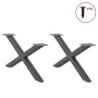 Patas de mesa centro forma X 2uds acero antracita 70x(30-31) cm von , Tischbeine - Ref: Foro24-4012886, Preis: 57,34 €, Rabat...