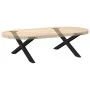 Patas de mesa de centro forma X 2uds acero negro 70x(30-31) cm von , Tischbeine - Ref: Foro24-4012884, Preis: 58,56 €, Rabatt: %