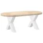 Patas de mesa de centro forma X 2uds acero blanco 50x(42-43) cm von , Tischbeine - Ref: Foro24-4012957, Preis: 88,41 €, Rabat...
