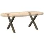 Patas de mesa centro forma X 2uds acero natural 60x(42-43) cm de , Patas para mesas - Ref: Foro24-4012903, Precio: 55,12 €, D...