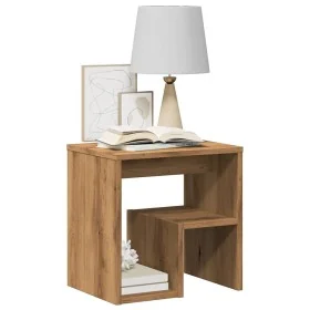 Mesita de noche madera de ingeniería roble artisian 40x30x40 cm by , Nightstands - Ref: Foro24-856528, Price: 31,05 €, Discou...