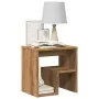 Mesita de noche madera de ingeniería roble artisian 40x30x40 cm de , Mesitas de noche - Ref: Foro24-856528, Precio: 31,21 €, ...
